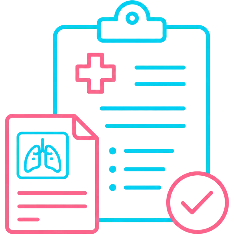Icono de estudios médicos