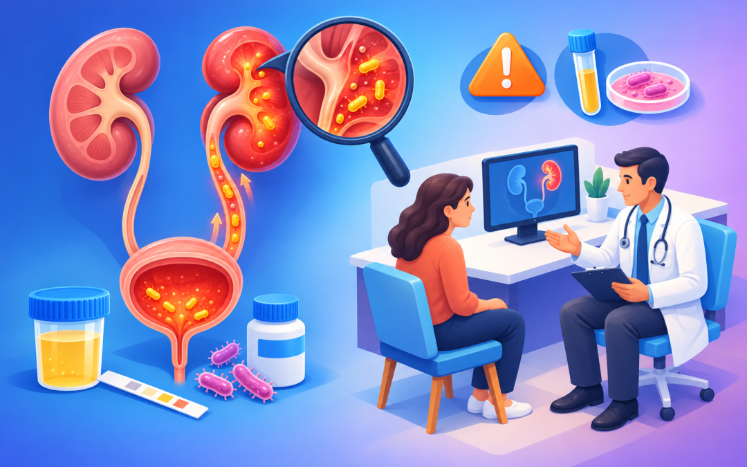 ¿Cuándo una infección urinaria puede convertirse en pielonefritis?