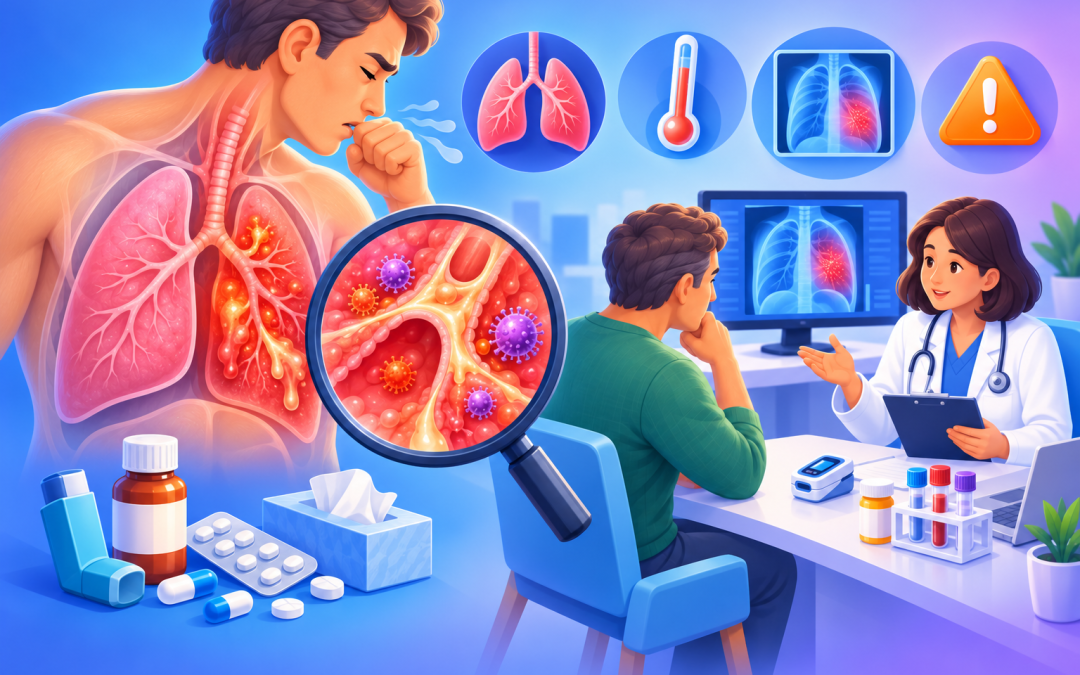 Infección respiratoria que no mejora: señales de que podría existir una complicación