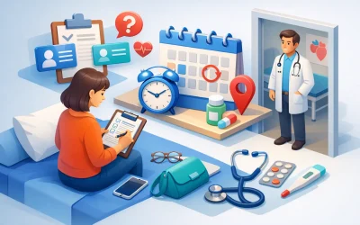 Cómo prepararte para tu primera consulta médica