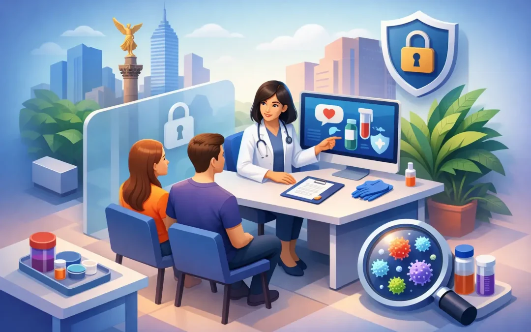 Consulta confidencial de ITS en CDMX
