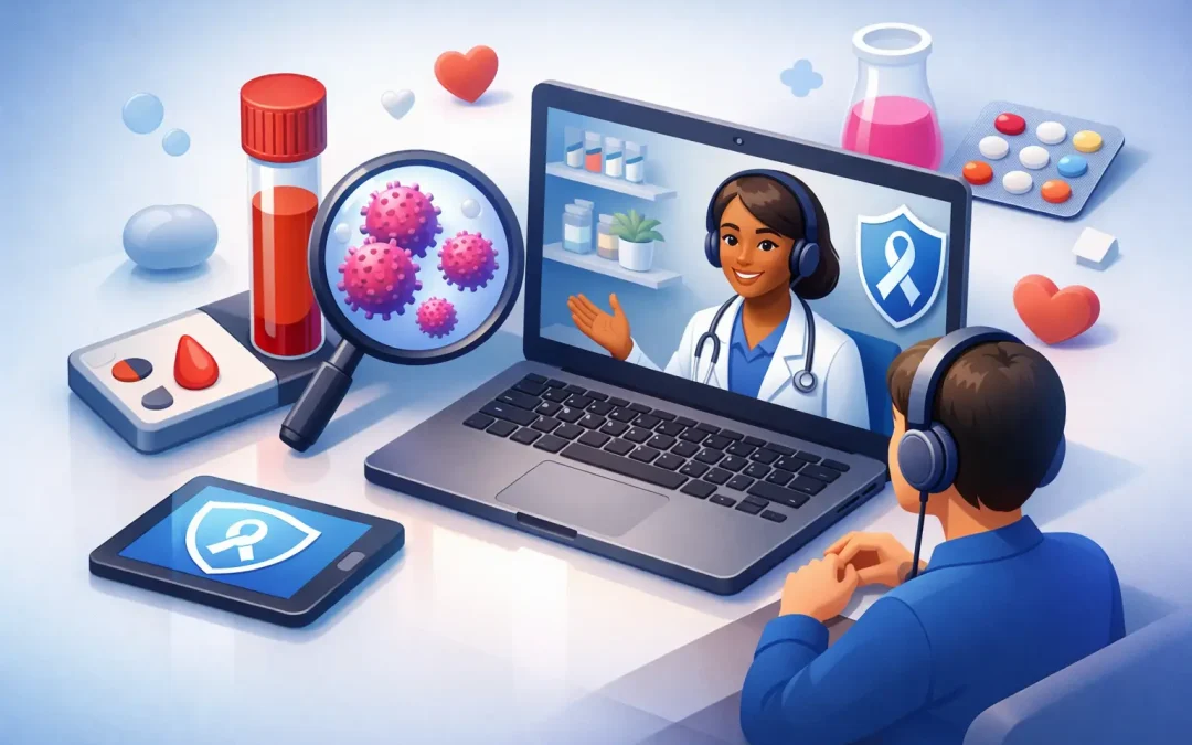 Consulta virtual de VIH: qué esperar