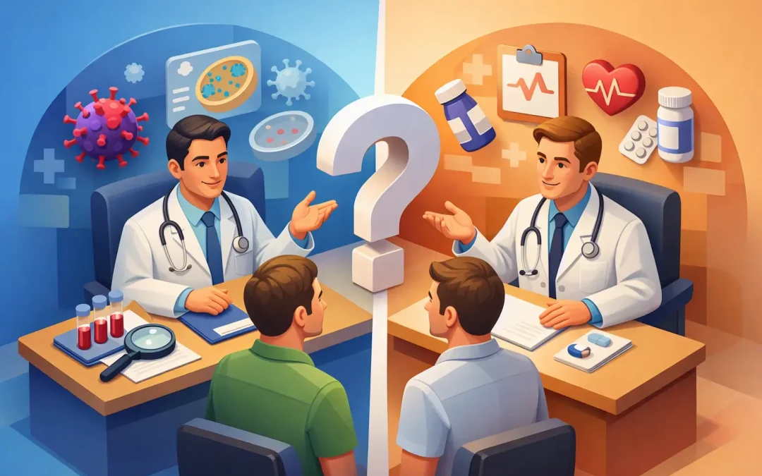 Infectólogo o médico general para VIH: ¿a quién acudir?